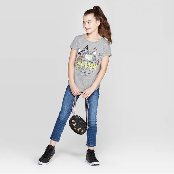 Girls’ Snoopy slime Halloween t-shirt - Picture 7 of 7